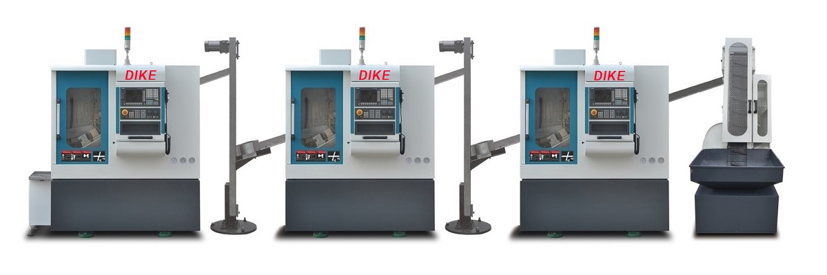 斜床身數(shù)控車(chē)床三連線(xiàn)DKCK-M5